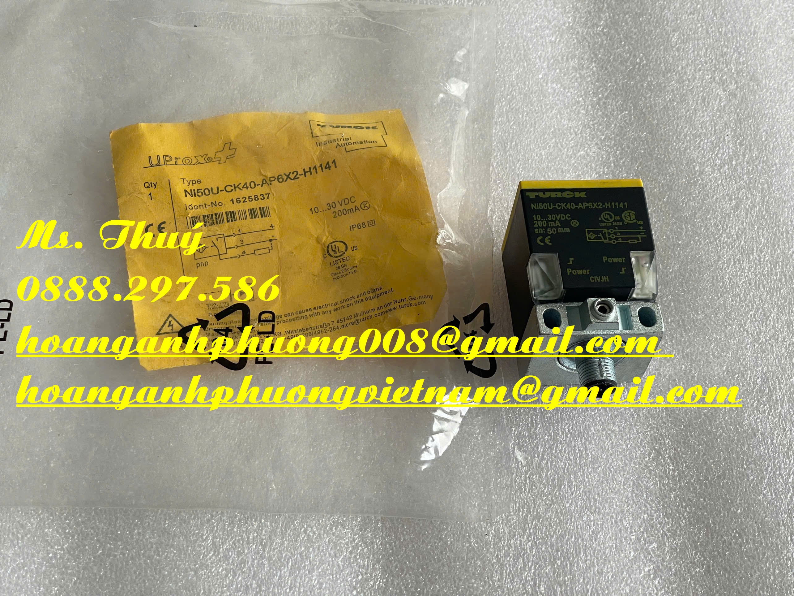 Turck NI50U-CK40-AP6X2-H1141 - Cảm biến chính hãng